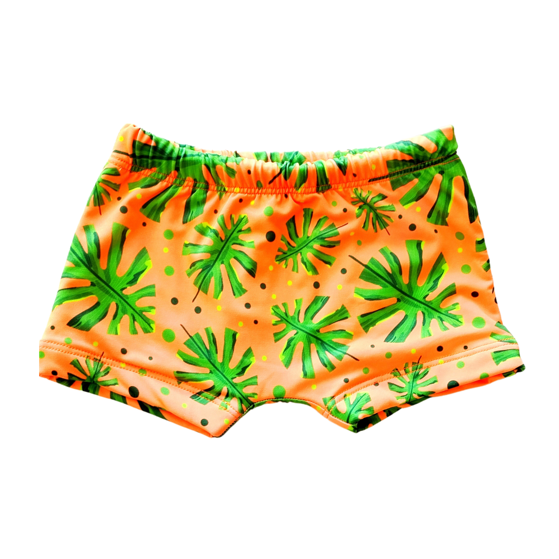 Sunga Box Laranja/ Verde